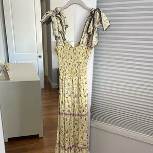 Omika Lana Yellow Maxi Dress